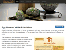 Tablet Screenshot of muzeuloului-vama.com